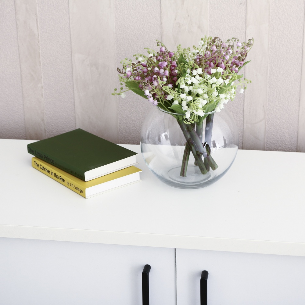 Ваза стеклянная Trendglass 2252441869014 15,5 см прозрачная 35104