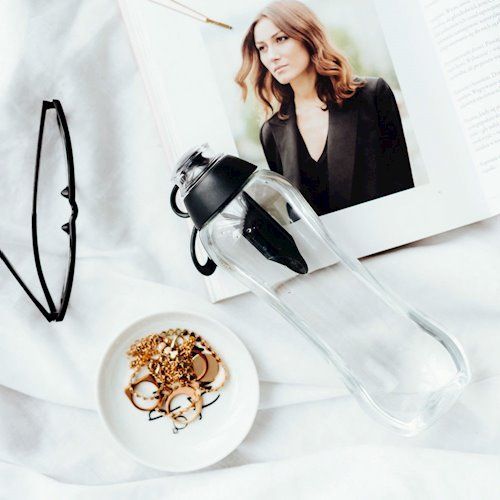 Пляшка спортивна 700 мл DAFI з фільтром графіт B590772GR