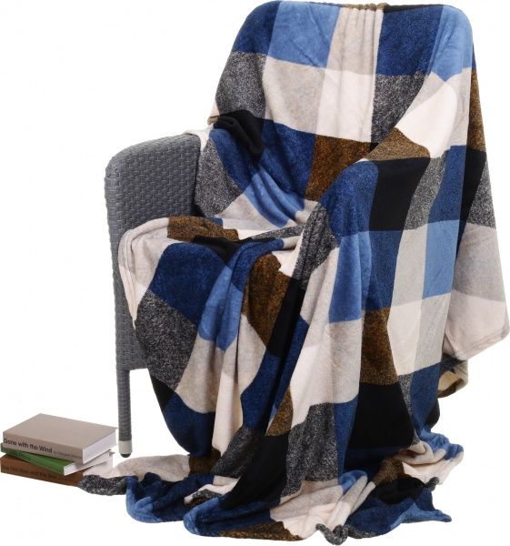 Плед MultiColored Chess 160x200 см різнокольоровий La Nuit 