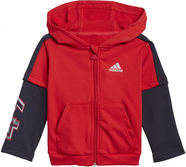 Спортивний костюм Adidas I BOLD 49 SET GM8939 р. 98 червоний