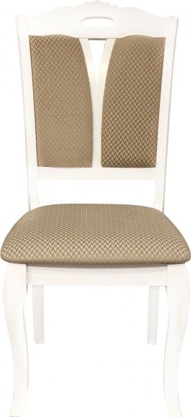 Стул обеденный Верона белый/мокко