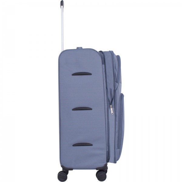 Чемодан Bagland L New 90 л серый 3799127 