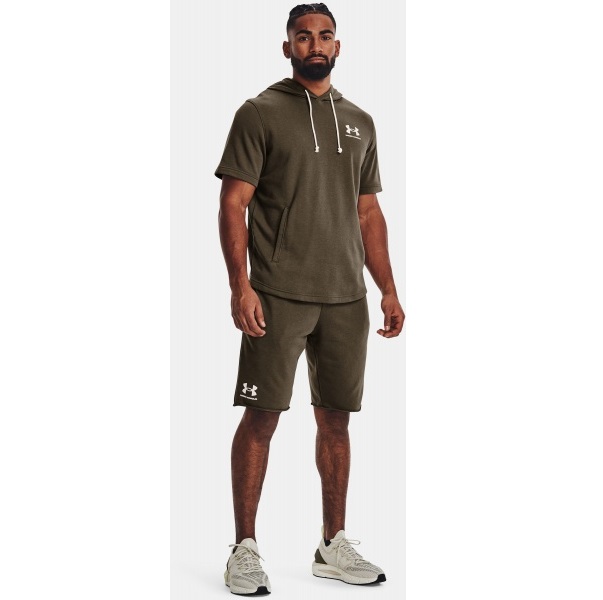 Шорти Under Armour UA RIVAL TERRY SHORT 1361631-361 р. M зелений