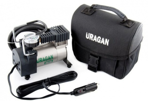 Компресcор автомобильный URAGAN 150 Вт 90110