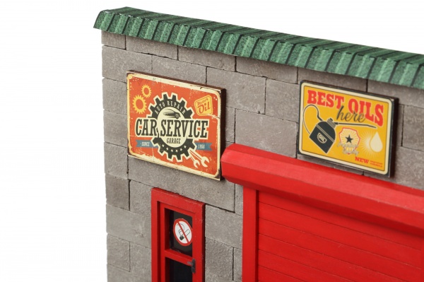 Конструктор из мини-кирпичиков Автосервис 70927