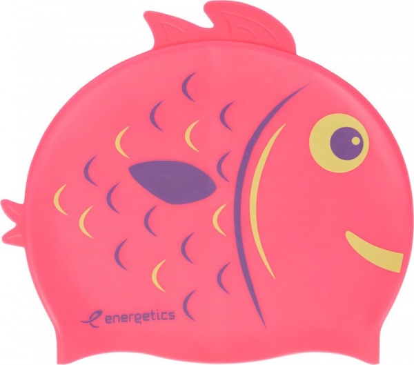 Шапочка для плавания Energetics CAP SIL KIDS 414714-391 one size розовый