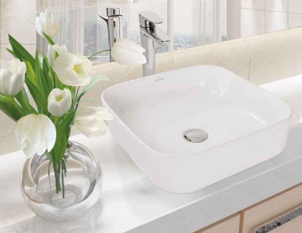 Умивальник Invena Reja CE-15-001 14x39x39 см