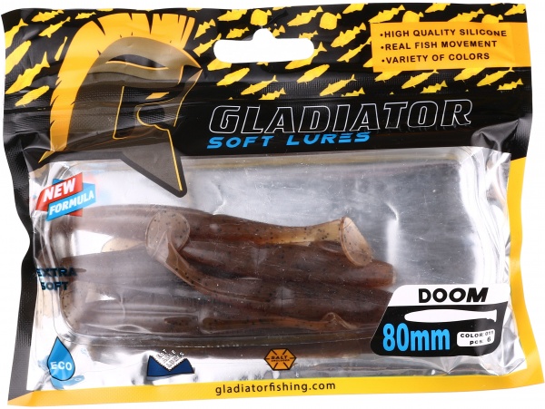 Силикон Gladiator 1075 75 мм 6 шт. DOOM - 3,2 #11