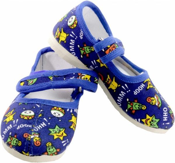 Капці для хлопчиків Экотапок Ремінець сині 1035 р.28