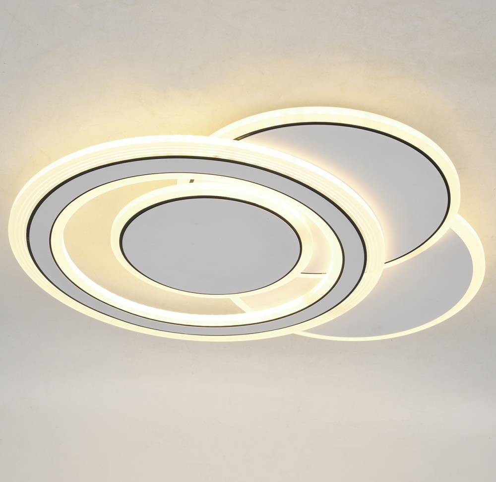 Люстра потолочная Hopfen LYKKE-100 WH 4x100 Вт LED-модуль белый