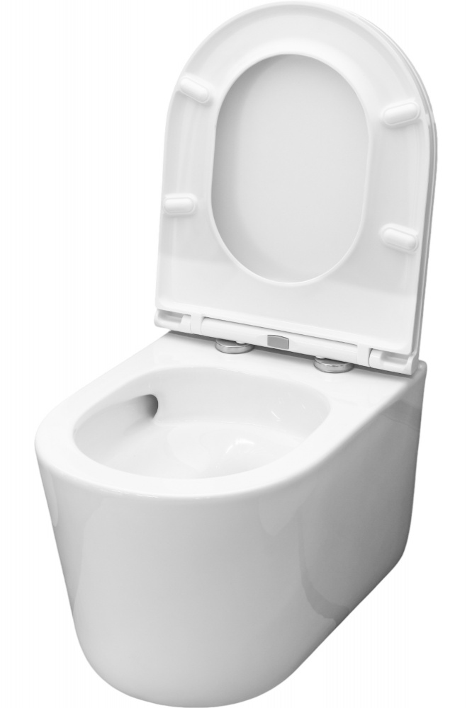 Унитаз подвесной ScandiSPA VAR NEW TORNADO с сиденьем Duroplast SLIM soft-close