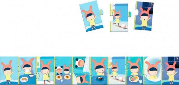 Пазл Djeco Распорядок дня