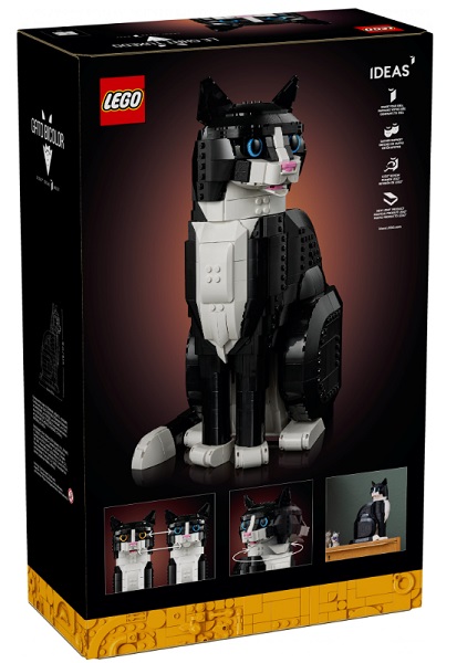 Конструктор LEGO Icons Кіт у смокінгу 21349