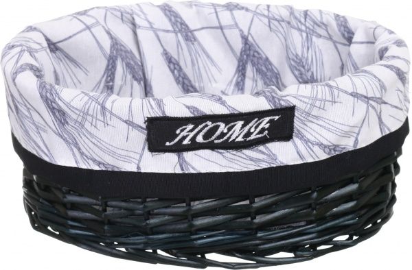 Кошик плетений Tony Bridge Basket з текстилем 30х20х14 см HQN20-3CD-5 