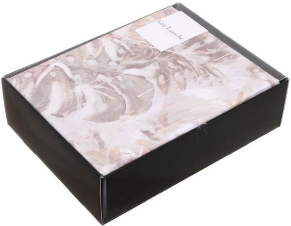 Комплект постельного белья Paris семейный бежевый Guy Laroche 