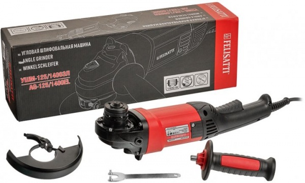 Болгарка (кутова шліфмашина) Felisatti УШМ-125/1400ЭЛ/F82111