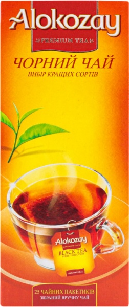 Чай черный Alokozay Black Tea Bags 25 шт. 50 г 