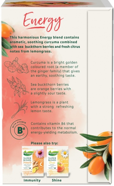 Чай Pickwick Super Blend Immunity 15 шт. 22,5 г 