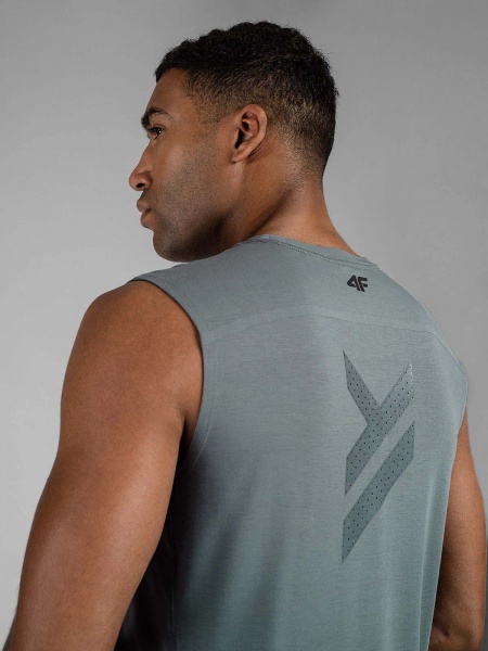 Майка 4F TSHIRT FNK M255 RL9AW22TFTSM255-27S р.S сірий