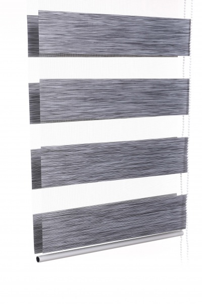 Ролета день-ночь Bella Vita с жилкой MA-8 57x160 см серая 