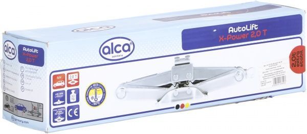 Домкрат механический Alca ромб 2 т