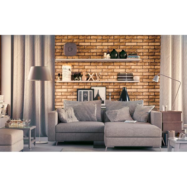 Плитка Golden Tile BrickStyle London бежевий 301020 6x25 