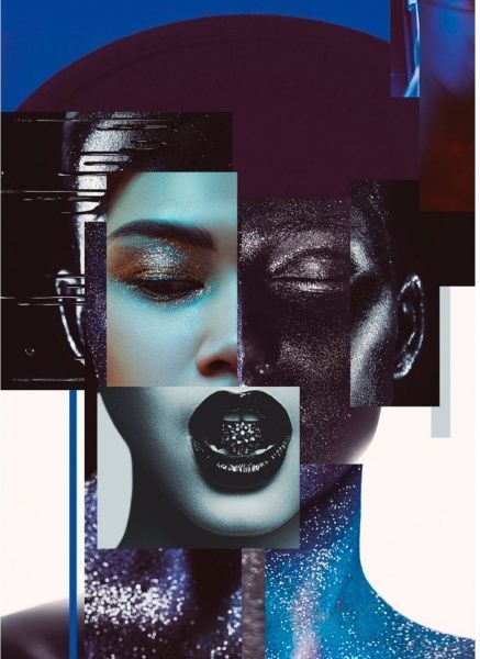 Картина Девушка (кусочки) 56x80 см Posterclub 