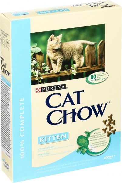 Корм Purina Cat Chow Kitten з куркою 400 г