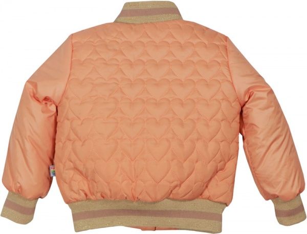 Бомбер DaNa-kids Сердечко р.104-110 абрикосовый 52060/1 