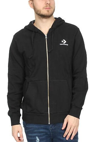 Джемпер Converse Star Chevron Emb FZ Hoodie FT 10008925-001 р. L чорний