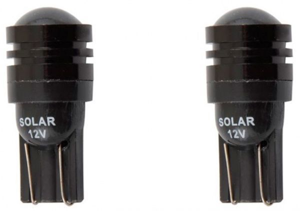 Лампа светодиодная LED Solar 0.5W 1SMD white LS289_B2 T10 W2.1x9.5d 12 В