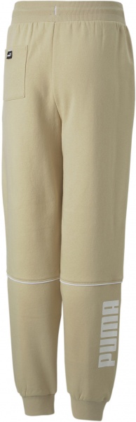 Штани Puma POWER COLORBLOCK HIGH-WAIST PANTS FL G 67020667 р. 128 бежевий