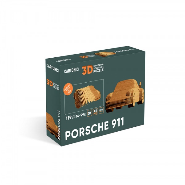 3D-конструктор Cartonic PORSCHE 911 CARTPOR