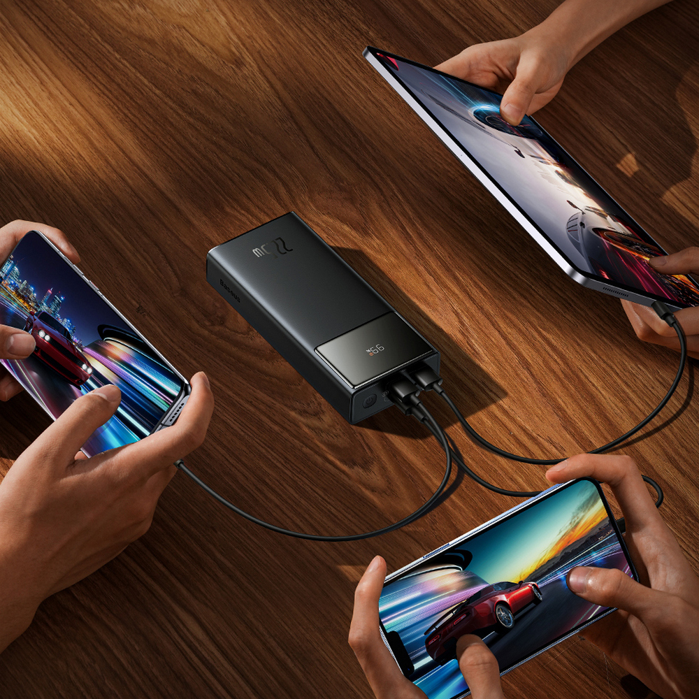 Повербанк BASEUS 30000 mAh black (PPXJ080101) Star Lord Display