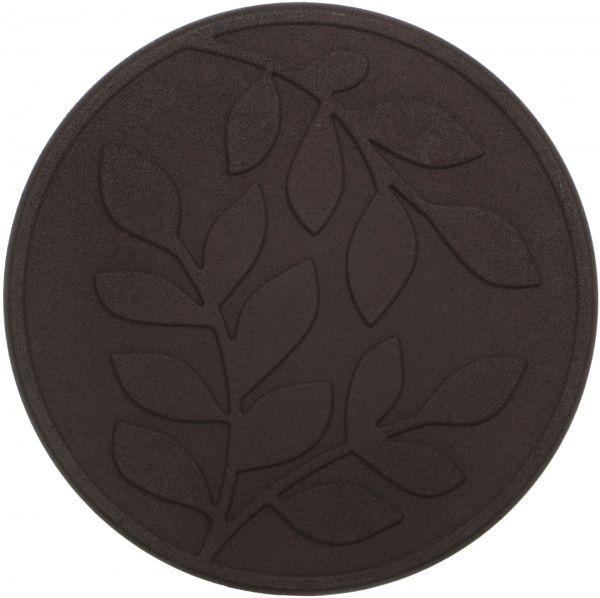 Плитка гумова для садових доріжок Листя 45х45 см