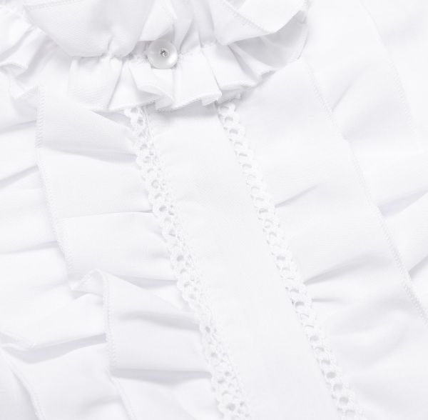 Блуза Sasha р.140 белый 4388 