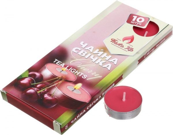 Свеча чайная Вишня