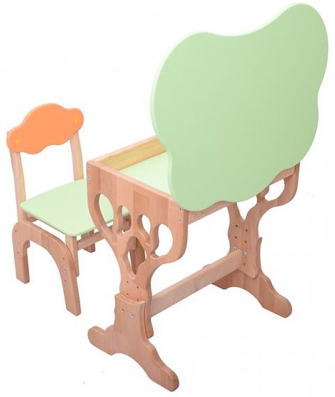 Комплект мебели детский Sweet baby Дубок Растишка с пеналом салатовый