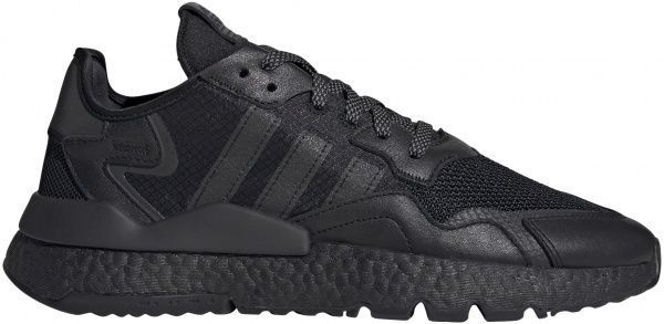 Кроссовки Adidas NITE JOGGER FV1277 р.UK 7 черный