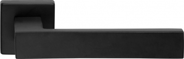 Ручка на розетці Linea Cali Corner 024 матовий чорний