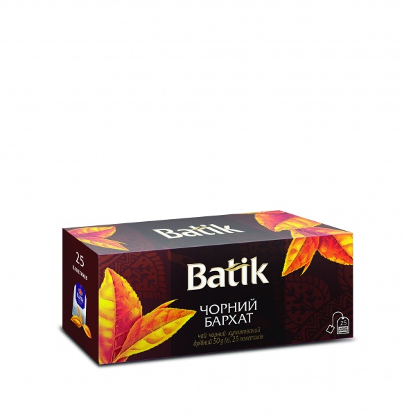 Чай Batik Черный бархат 25 шт. 50 г 