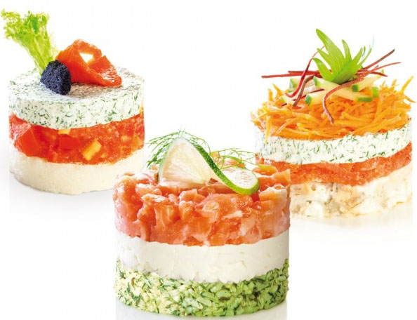 Набор форм для придания формы блюдам 2 шт GrandChef Tescoma