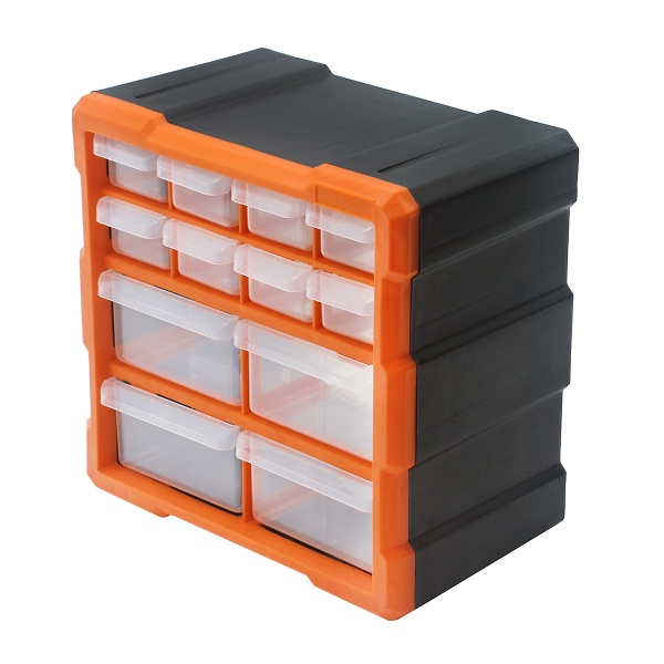 Органайзер для мелких деталей 12-секций 265x260x160 мм U-1507 
