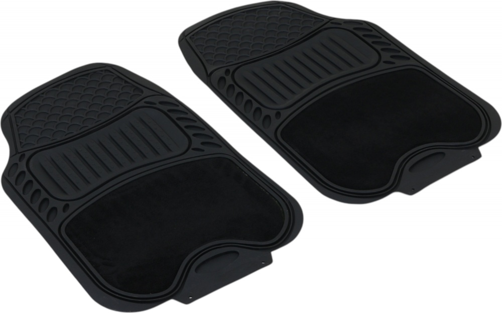 Коврики автомобильные Auto Assistance Proline AP17138F 2 шт. передние с текстильными вставками универсальные