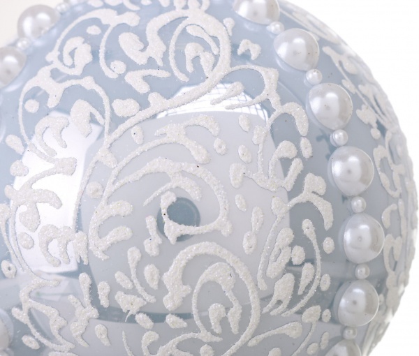 Шар новогодний Элит d 100 мм в ассортименте