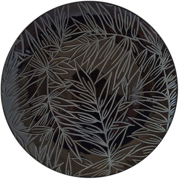 Тарелка обеденная Tropical Black 27 см A0680-TB002 Astera