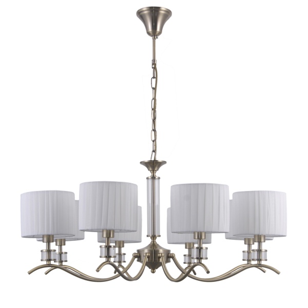 Люстра Victoria Lighting 8x40 Вт E14 бронза Sara/SP8 