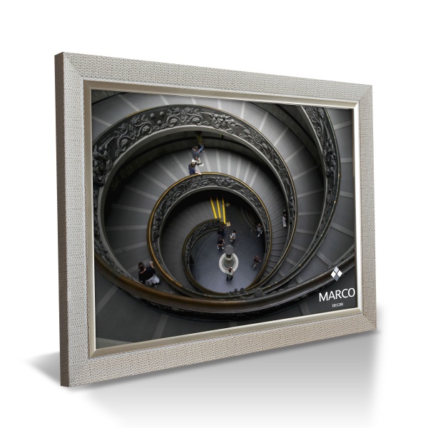 Рамка для фотографии со стеклом MARCO decor 2615N 1 фото 30х40 см коричневый с золотистым 