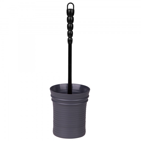 Йоржик для унітаза VOLVER Crocus сірий 20303