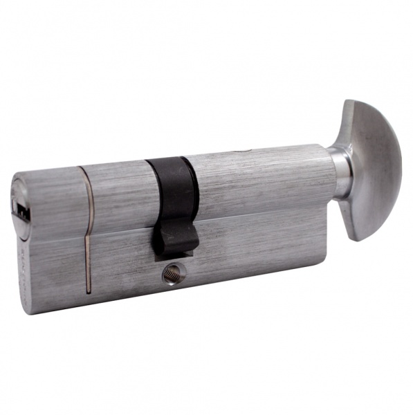 Циліндр Buonelle 59083 35x45 ключ-вороток 80 мм матовий нікель